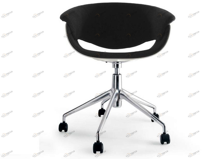 B&B Italia Project 5-спицевый тканевый стул на колесиках Sina sun-id-1363513