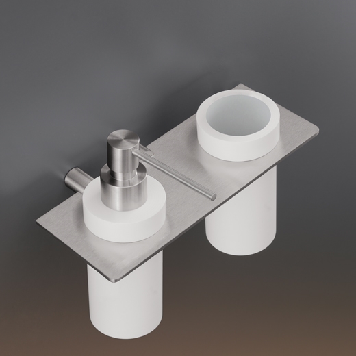 Полка с Delrin® держатель зубной щетки и дозатор  MEN07 CEADESIGN  - Вид №1