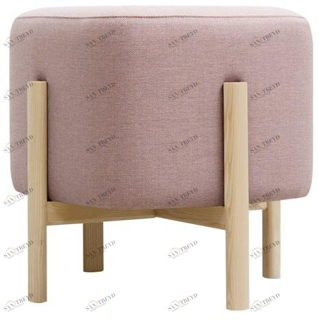 Hobby Flower Квадратный пуф из ткани Ashi sun-id-1406207