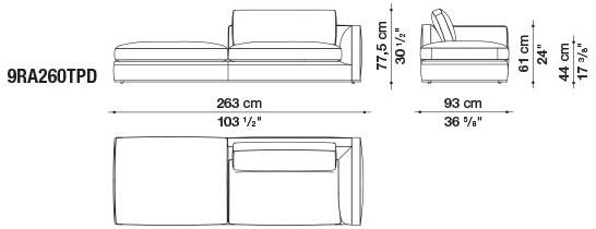 B&B Italia Диван из ткани Richard sun-id-1429934 - Вид №38