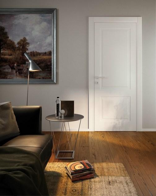 GAROFOLI Распашная лакированная дверь из массива дерева Neo-classico sun-id-1423446 - Вид №3