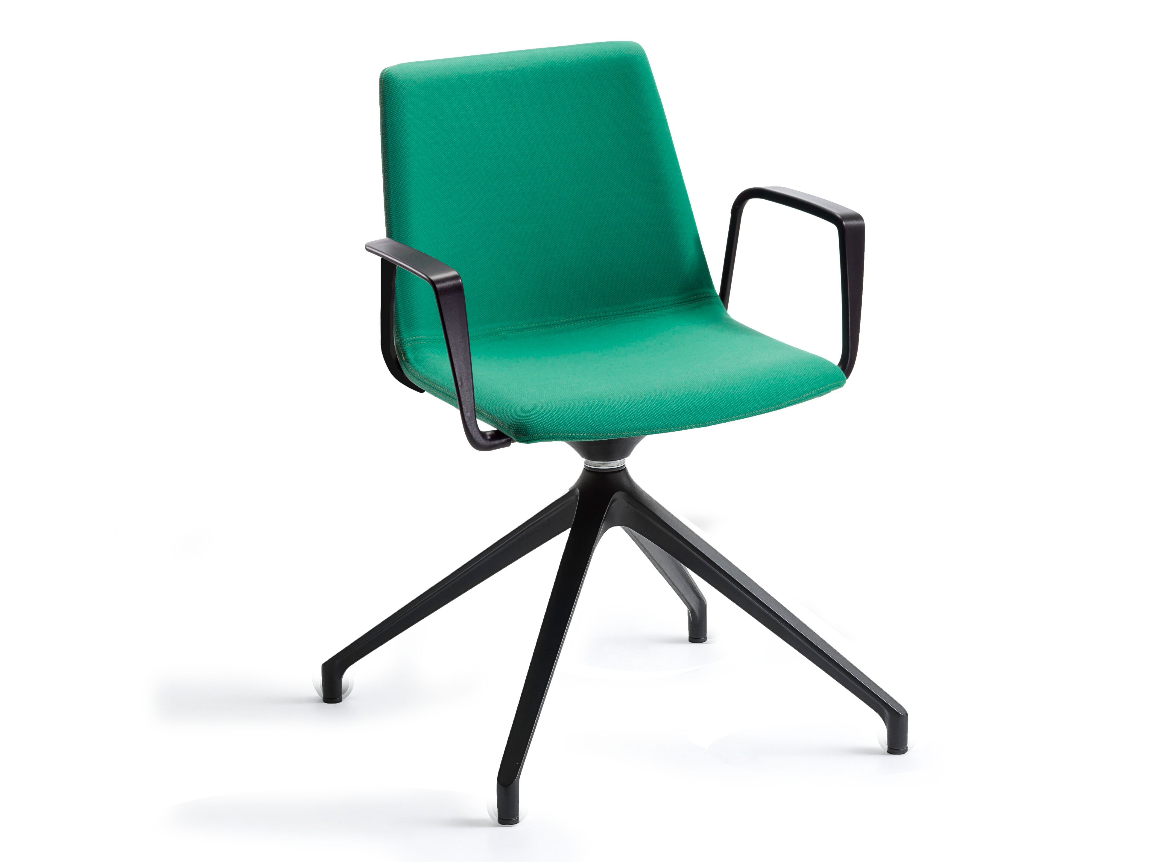 Мягкое вращающееся кресло с подлокотниками GABER Akami ARCH-00129703 - Вид №1