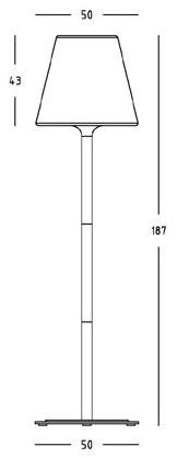 SOVIL Торшер для улицы из алюминия и смолы  377/72 - 379/72  - Вид №4