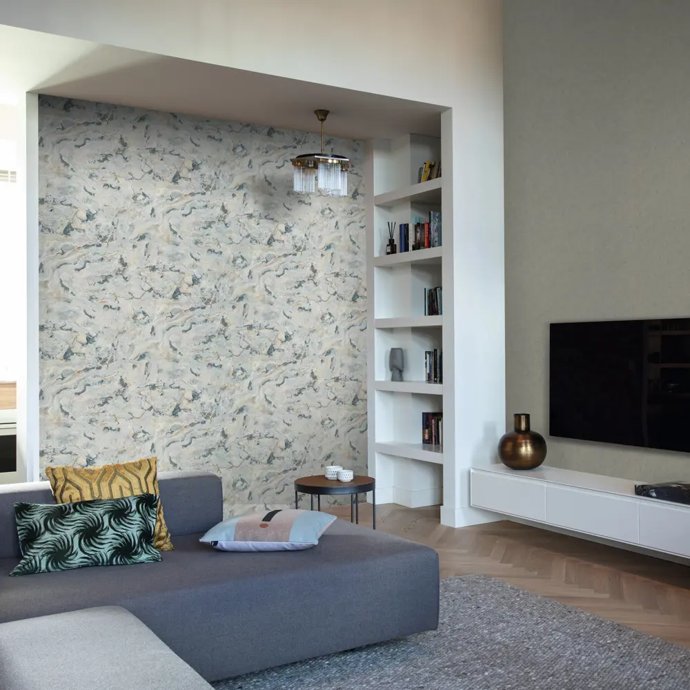 Обои флизелиновые Rasch Factory Style темно-серые 1.06 м R947229 STLM-2116090 - Вид №3