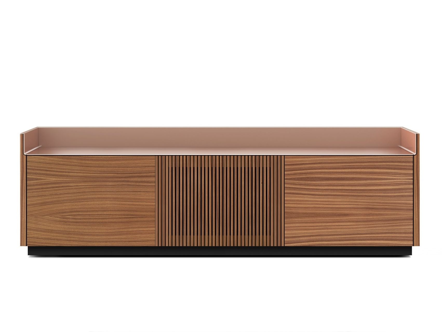 Низкий деревянный шкаф для телевизора с распашными дверцами Punt Stockholm ARCH-00119335 - Вид №10