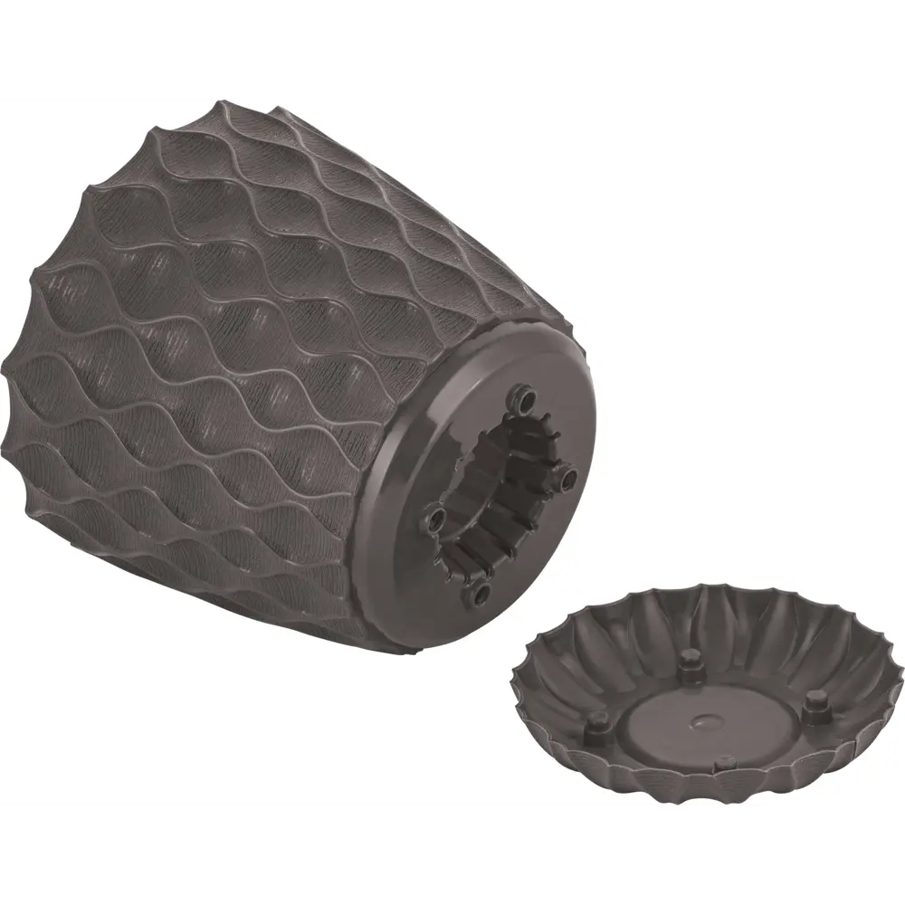 INGREEN Wave — цветочный горшок для комнатных растений в шоколадном оттенке 89344201 STLM-0963281 - Вид №2