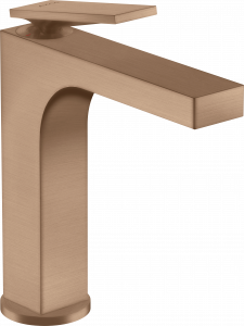 39024310 Смеситель для раковины 160, однорычажный, со сливной ручкой и сливным гарнитуром AXOR CITTERIO