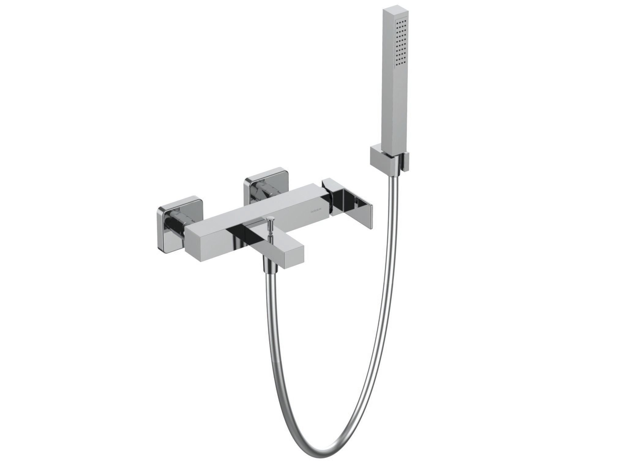 Однорычажный настенный смеситель для ванны с ручным душем GUGLIELMI RUBINETTERIE G&amp ARCH-00139925