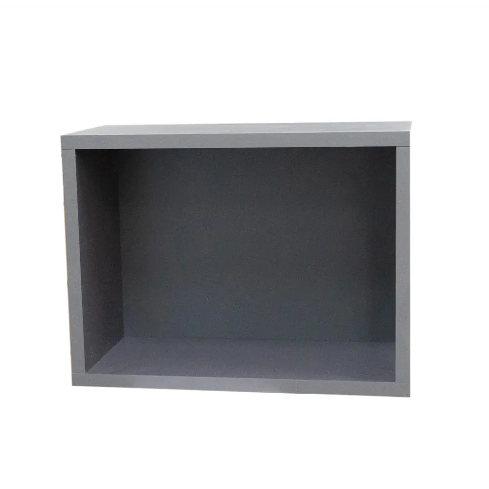 Полка для ванной Турин TS дерево 30x40 см цвет темно-серый Santreyd STLM-2047614