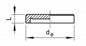 SANIT 753131206 Слепой крышка, ПП, 17 SDR, в ближайшее время