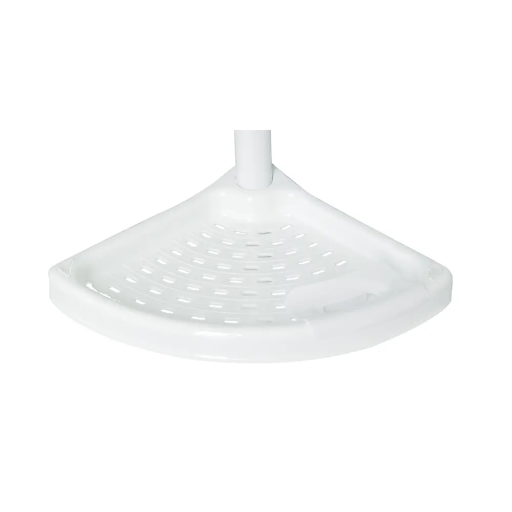 Полка для душа Primanova угловая 4 яруса цвет белый Полка угловая STLM-2088966 - Вид №5