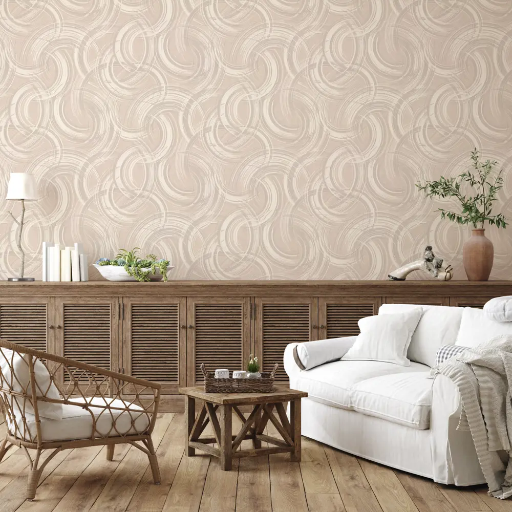 Обои флизелиновые Vog Collection Dekart 1 бежевые 1.06 м VV72626-28 STLM-2098466 - Вид №3