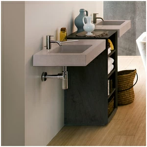 L58110SX Подвесная раковина настенная овальная Neutra Design  белая