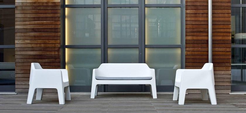 Pedrali Садовый диван из полиэтилена Plus 636 - Вид №14