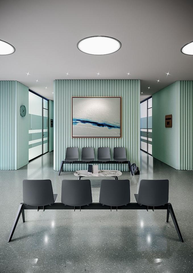 COLOS Сиденье на полипропиленовой балке Vesper sun-id-1404334 - Вид №1