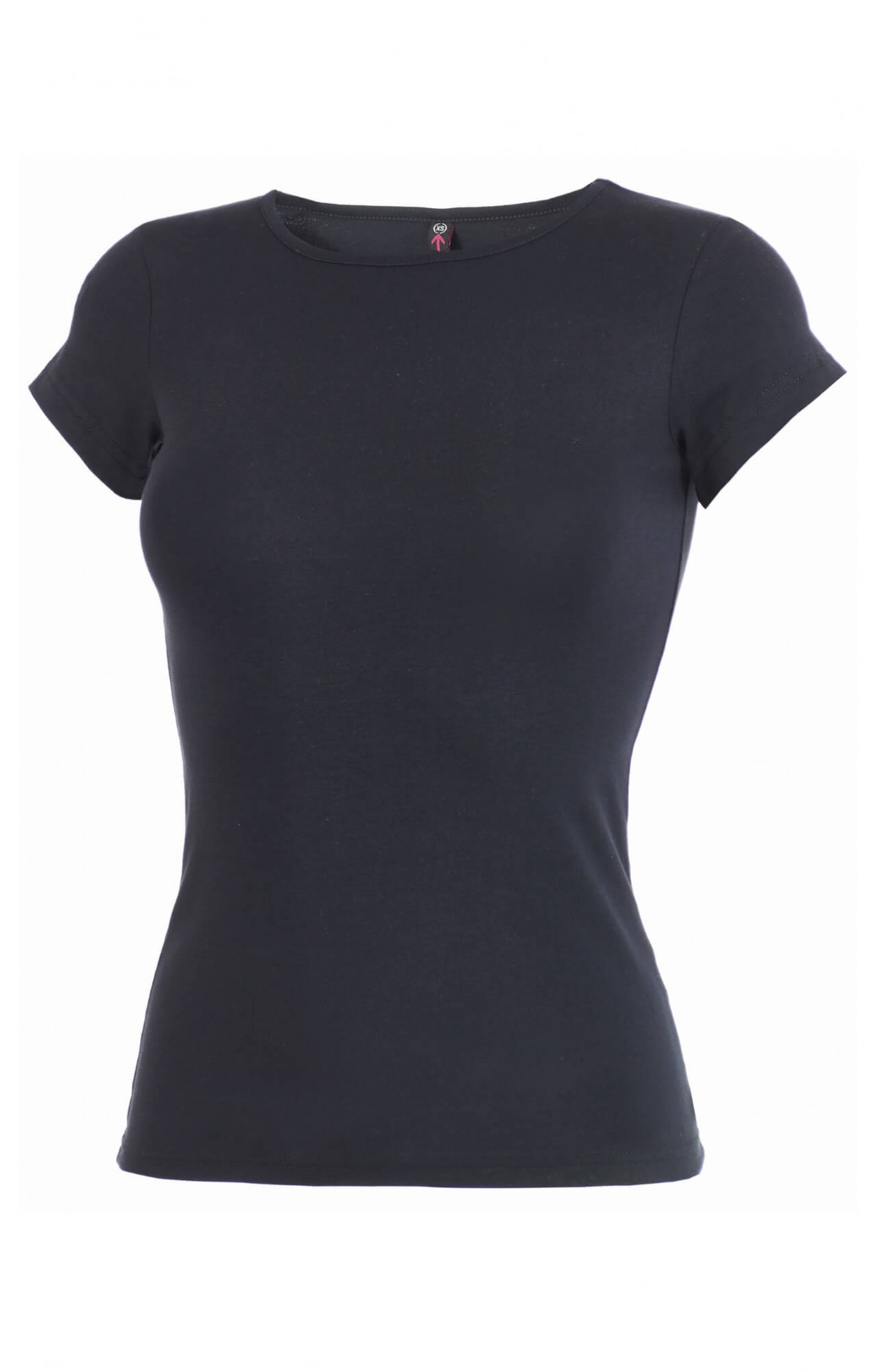 62112 Футболка женская черная LUXE  Одежда для официантов  размер XS 