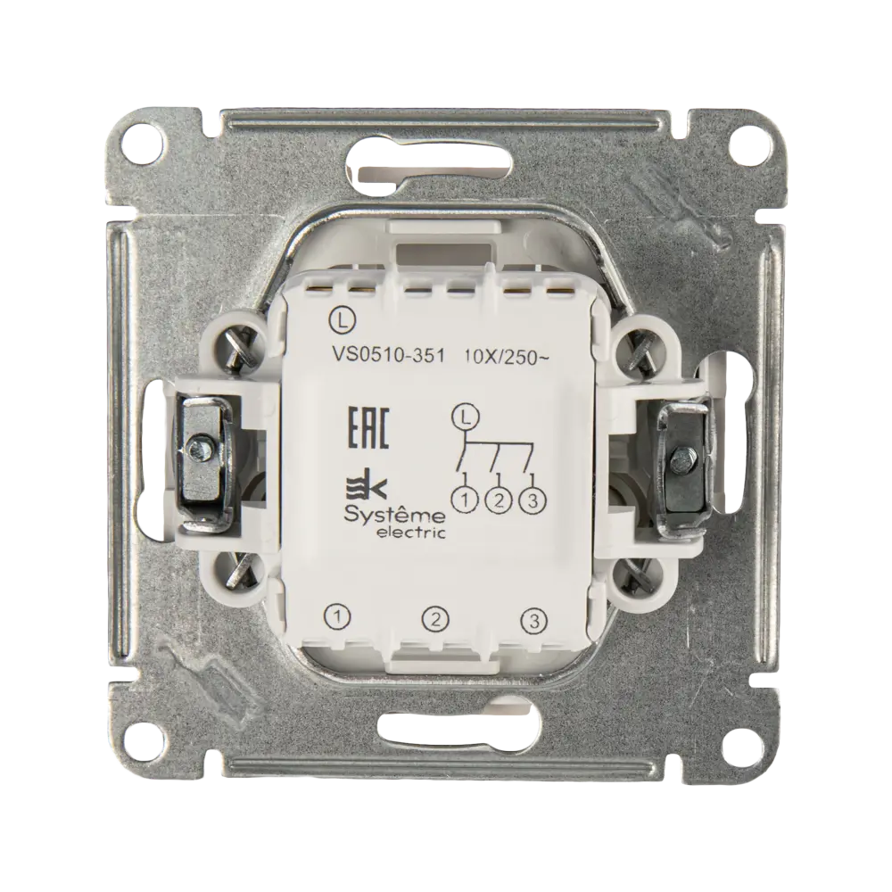 Systeme Electric W59 - Трехклавишный выключатель для современного интерьера 18799033 STLM-0012731 - Вид №2