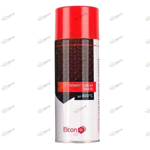 Эмаль термостойкая Elcon +400 белая аэрозоль 520 мл Santreyd 2609