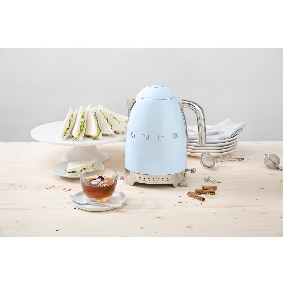 Чайник электрический Smeg с регулируемой температурой, белый KLF04WHEU - Вид №1