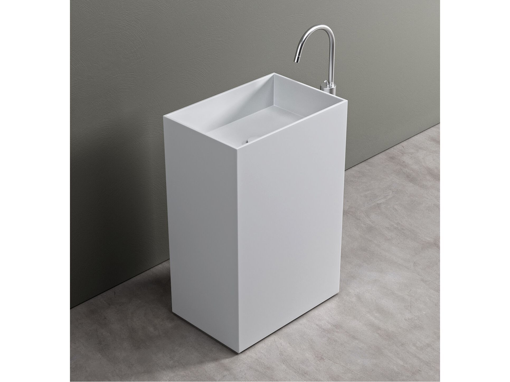 Отдельно стоящая раковина Corian® Acquapazza Элементы Corian® ARCH-00100359 - Вид №1