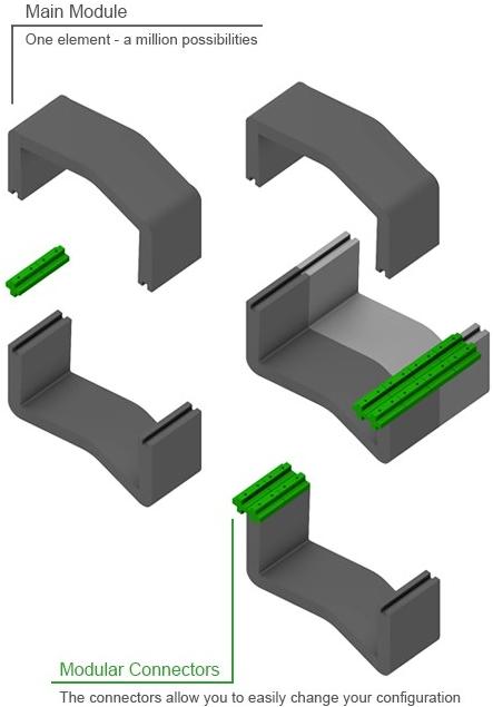 Movisi Перегородка из полипропилена sun-id-1434555 - Вид №7