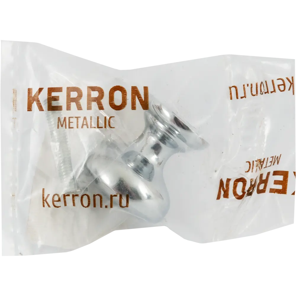 Мебельная ручка-кнопка K-2360, цвет хром 82482852 STLM-2108615 KERRON  - Вид №3