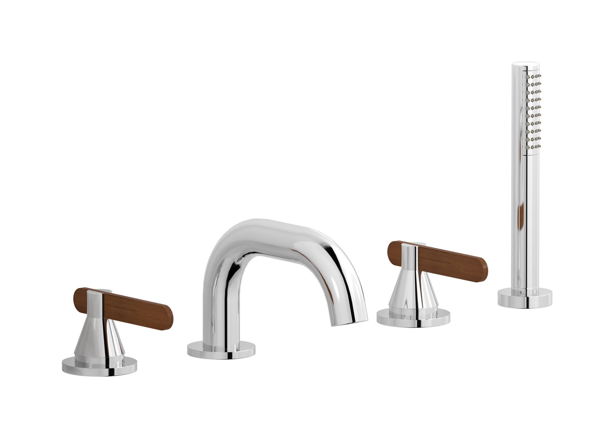 Смеситель для ванны с 4 отверстиями и ручным душем IB Soho ARCH-00108183 - Вид №1