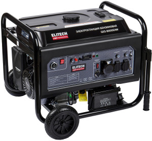 Электрогенератор   бензиновый Elitech HD GES 8000EAW 9145115