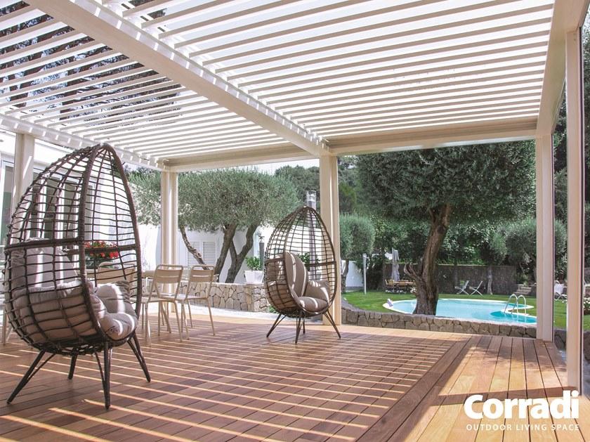 Corradi Алюминиевая пергола с регулируемыми жалюзи Bioclimatics sun-id-1405053 - Вид №13