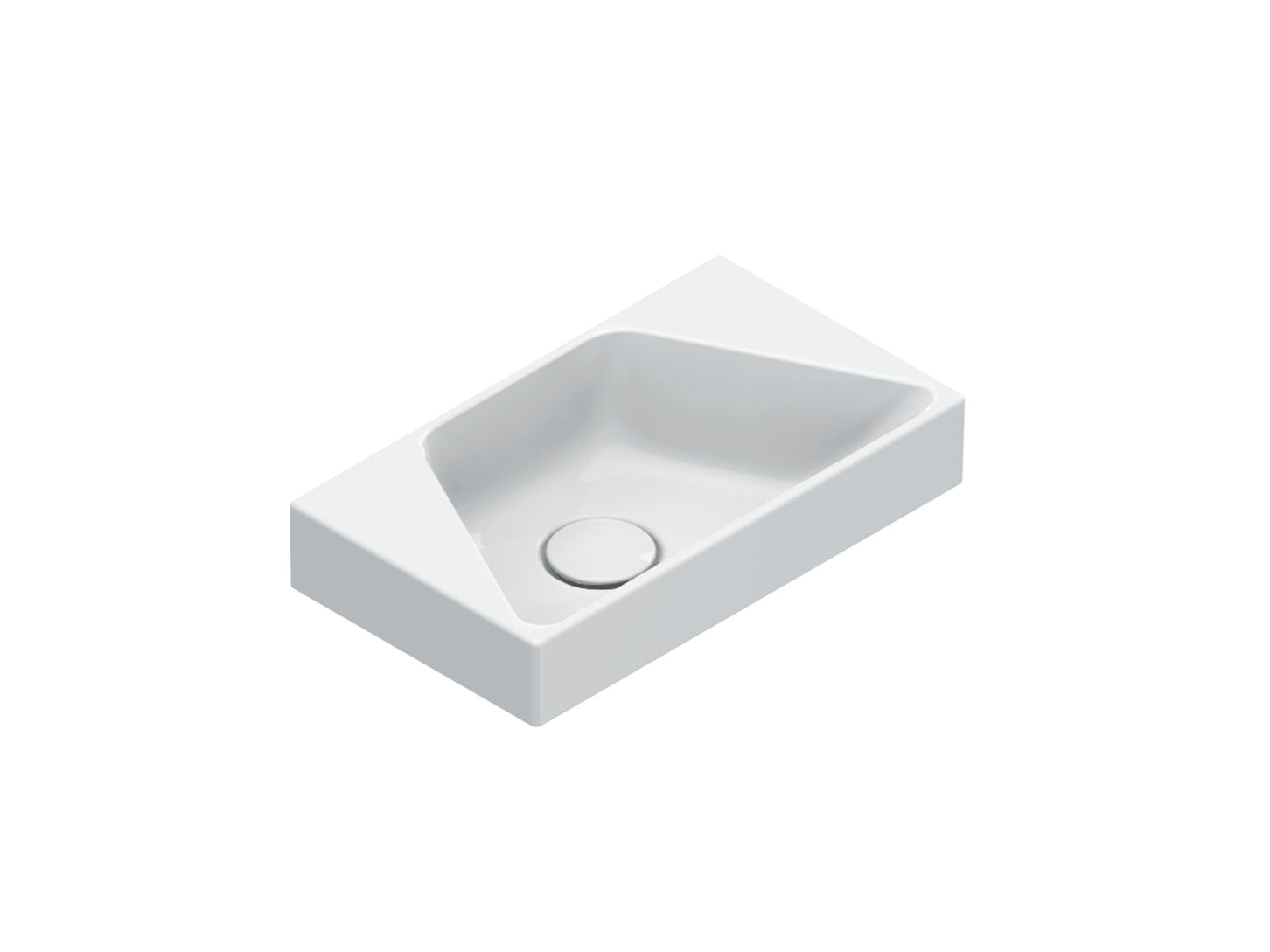 Прямоугольная подвесная ручная мойка CERAMICA CATALANO комфорт ARCH-00061142