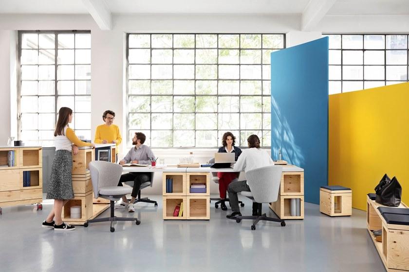 BENE Модульный офисный книжный шкаф Pixel sun-id-1470134 - Вид №15