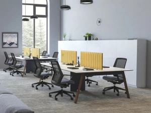 Ersa Многофункциональное деревянное рабочее место с разделительными панелями Yoka