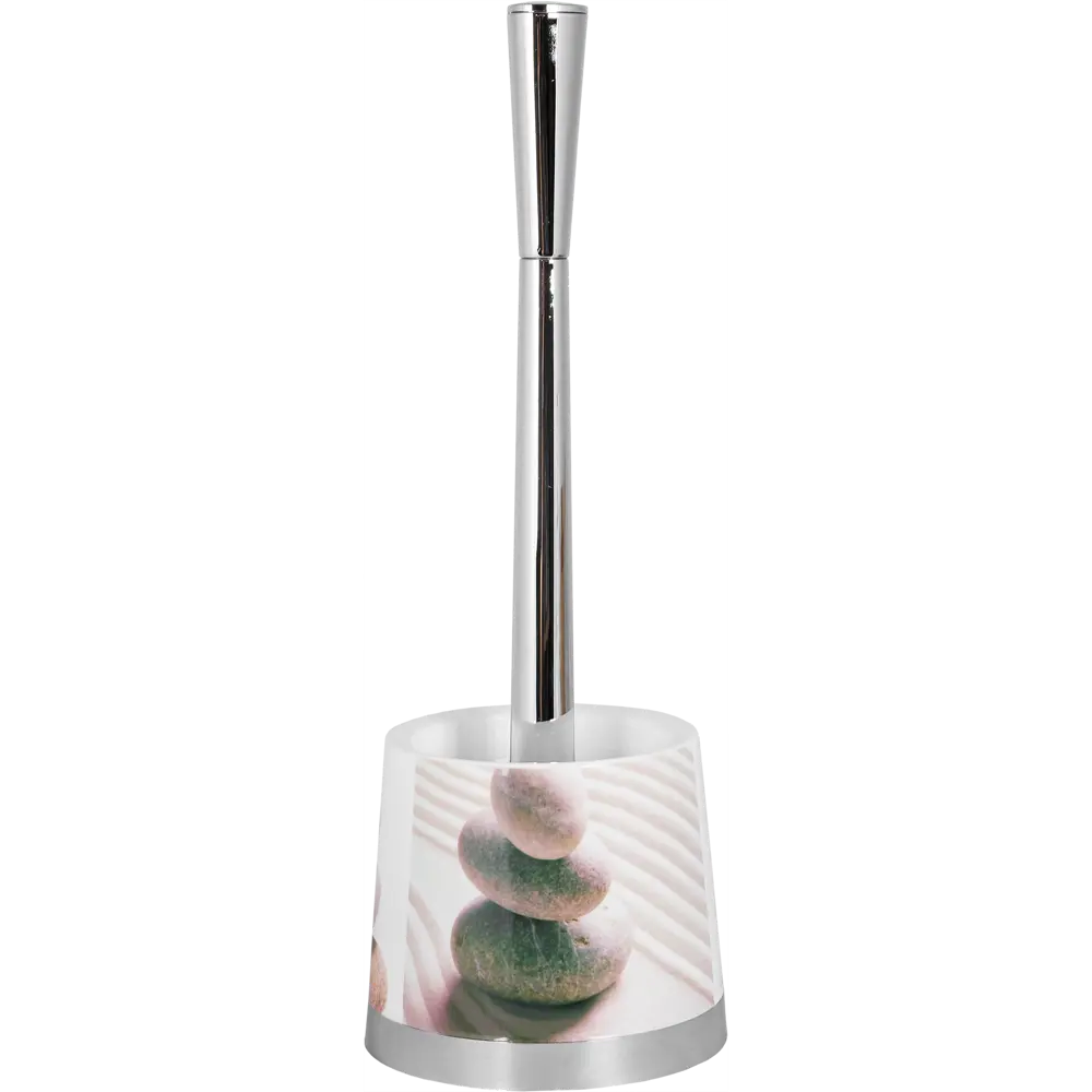 Ёршик для унитаза напольный Vidage «Курумы», пластик, цвет белый STLM-2169337