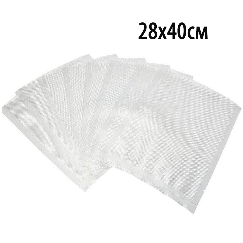 2424 Пакет для вакуумной упаковки продуктов 28х40см (100шт). LAB.Space 