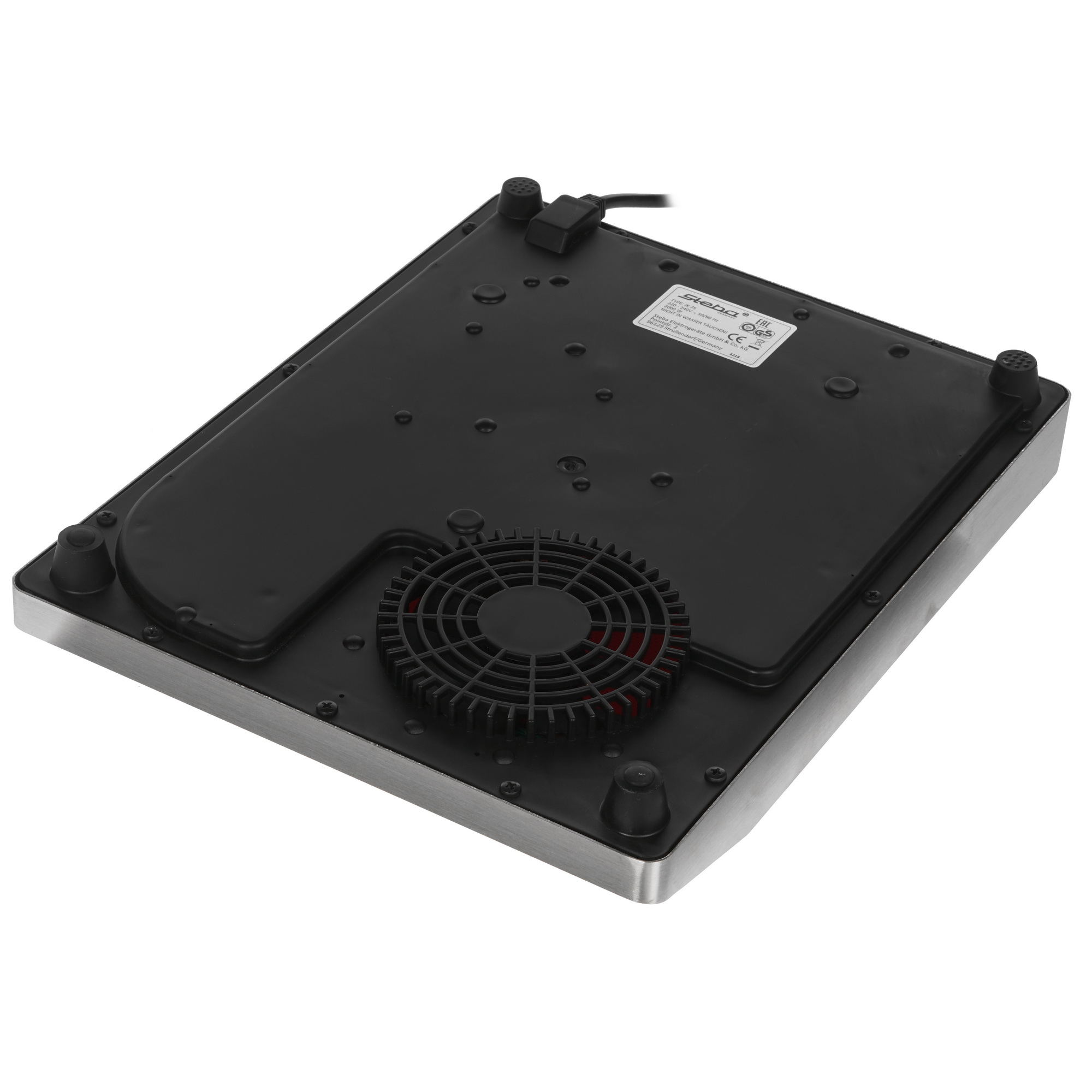 8138920 Плита компактная электрическая Steba IK 75 черный STDN-0082044 - Вид №3