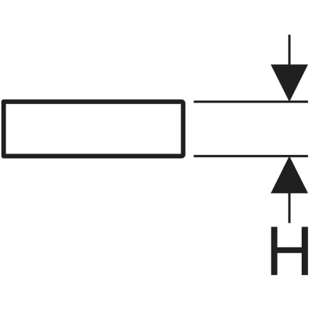 840337000 Настенная полка Geberit iCon Geberit  - Вид №4