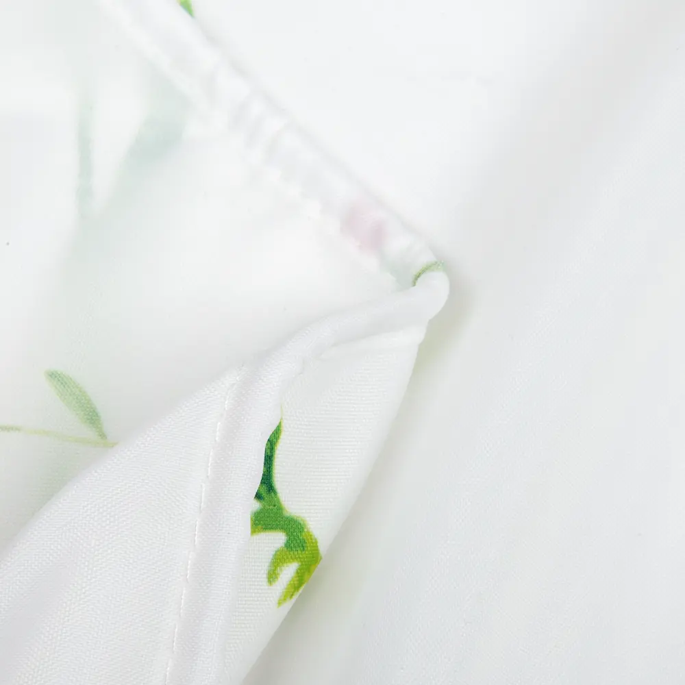 Штора для ванной Wess Meadow 180x200 см полиэстер цвет белый/зеленый STLM-2164016 - Вид №3