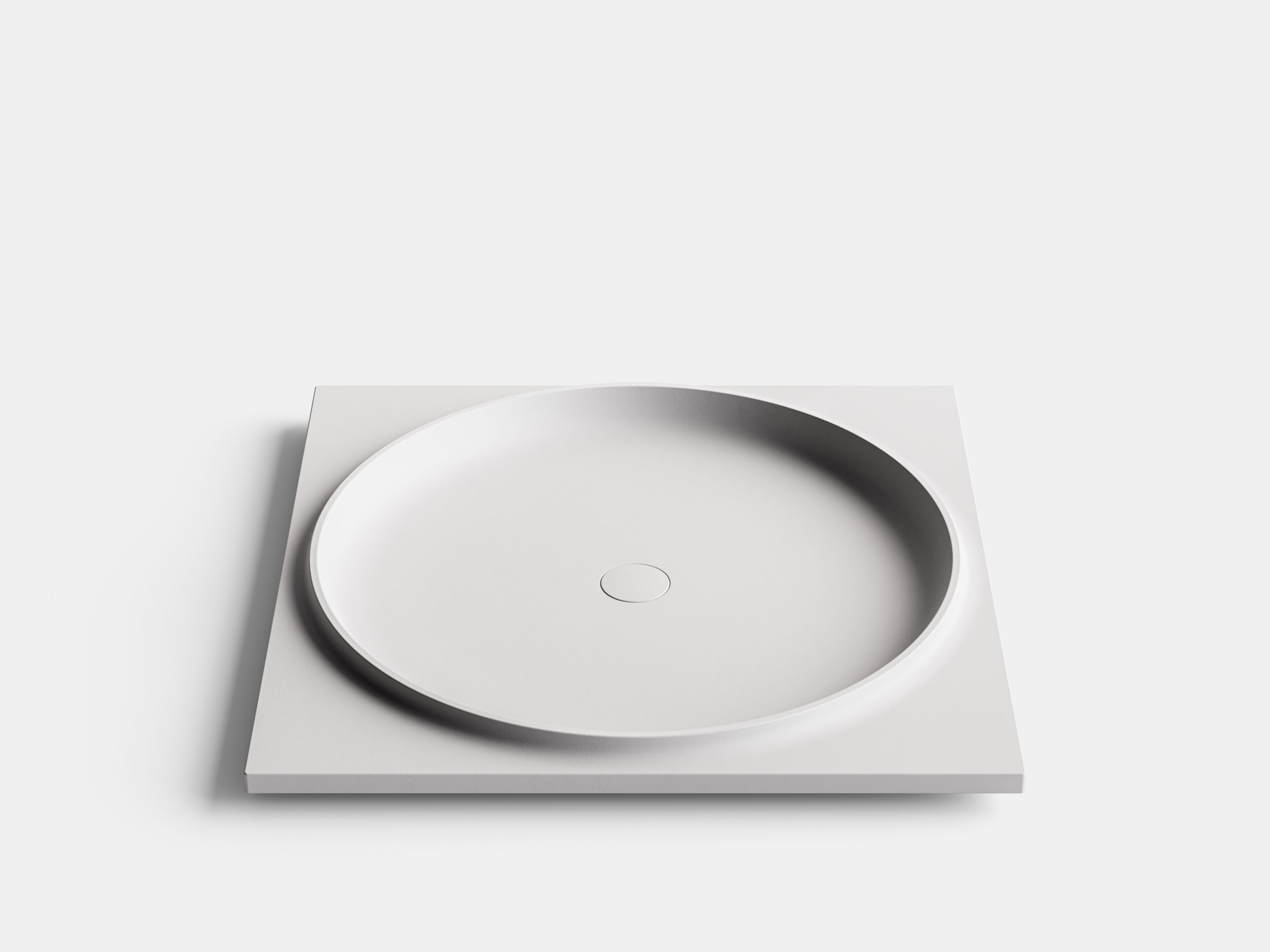 Бетонный квадратный поддон для душа PULKRA купол ARCH-00066083