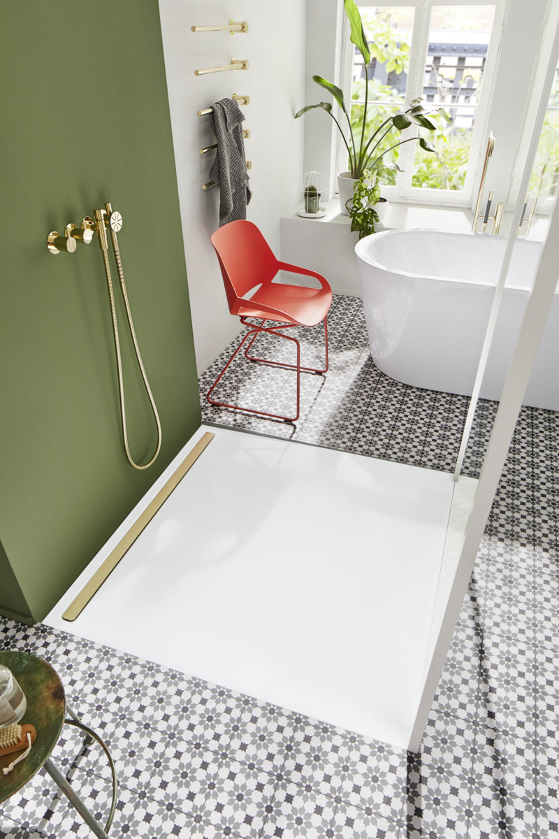 Душевой поддон KALDEWEI Сталь эмалированная 2623 270 теплый серый 85 2623270 - Вид №5