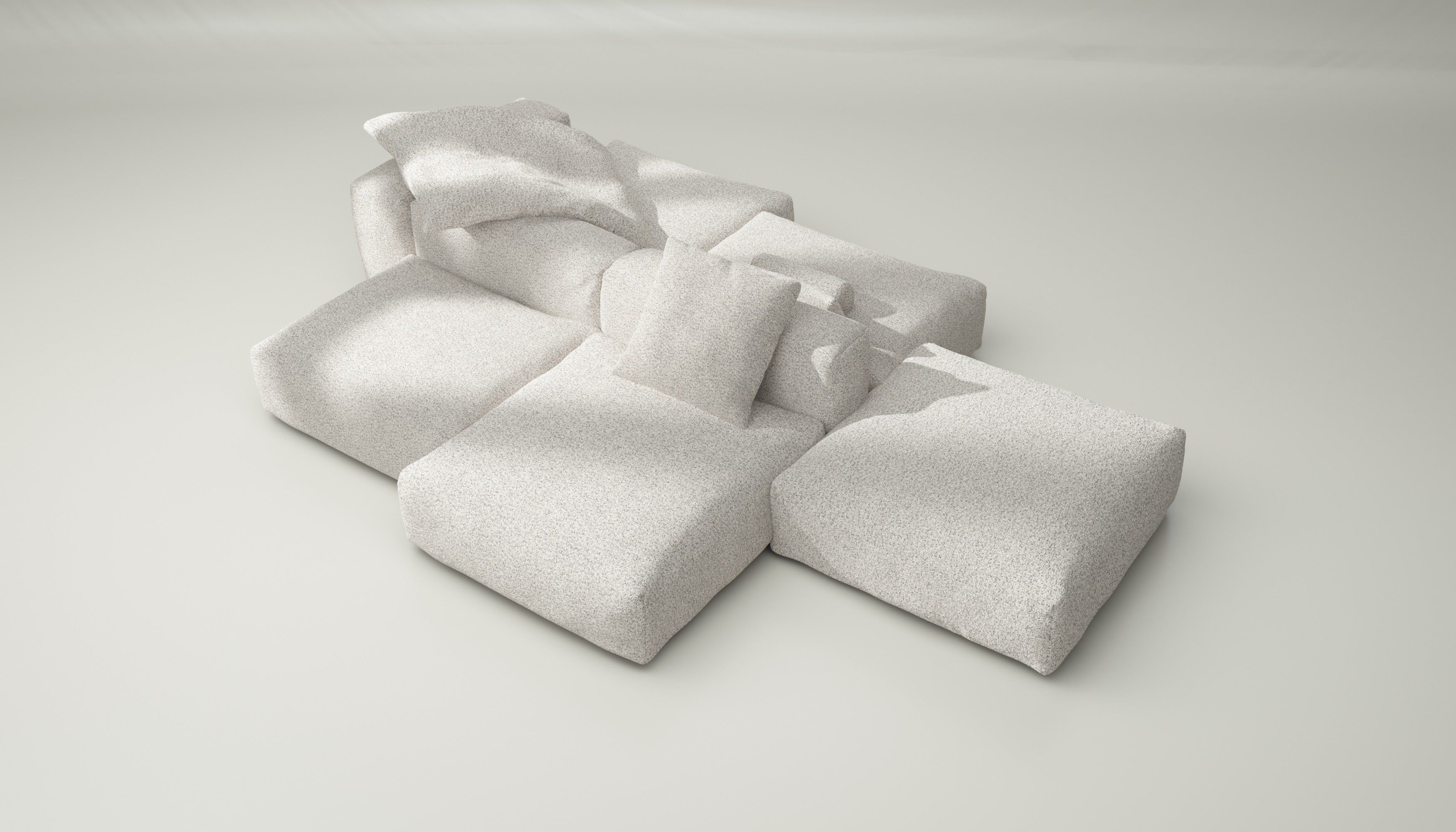 Модульный двухсторонний диван vetsak Loop Loop ARCH-00048022 - Вид №1