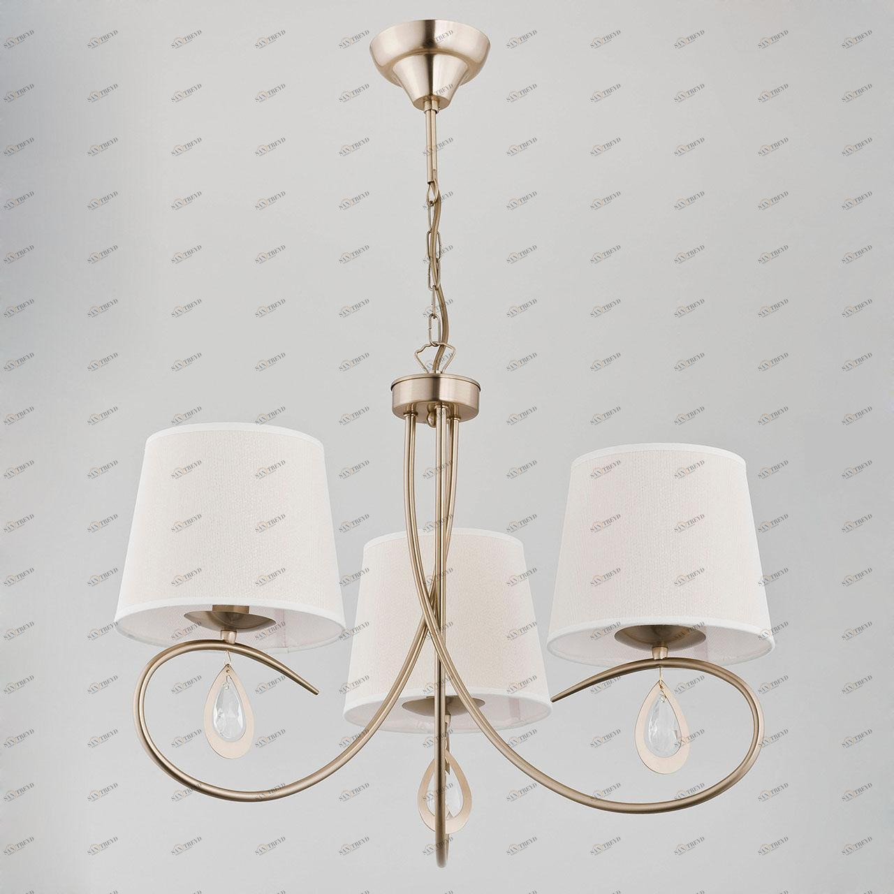 Подвесная люстра Alfa Izyda 22053 ALFA IZYDA 186293 Бежевый 