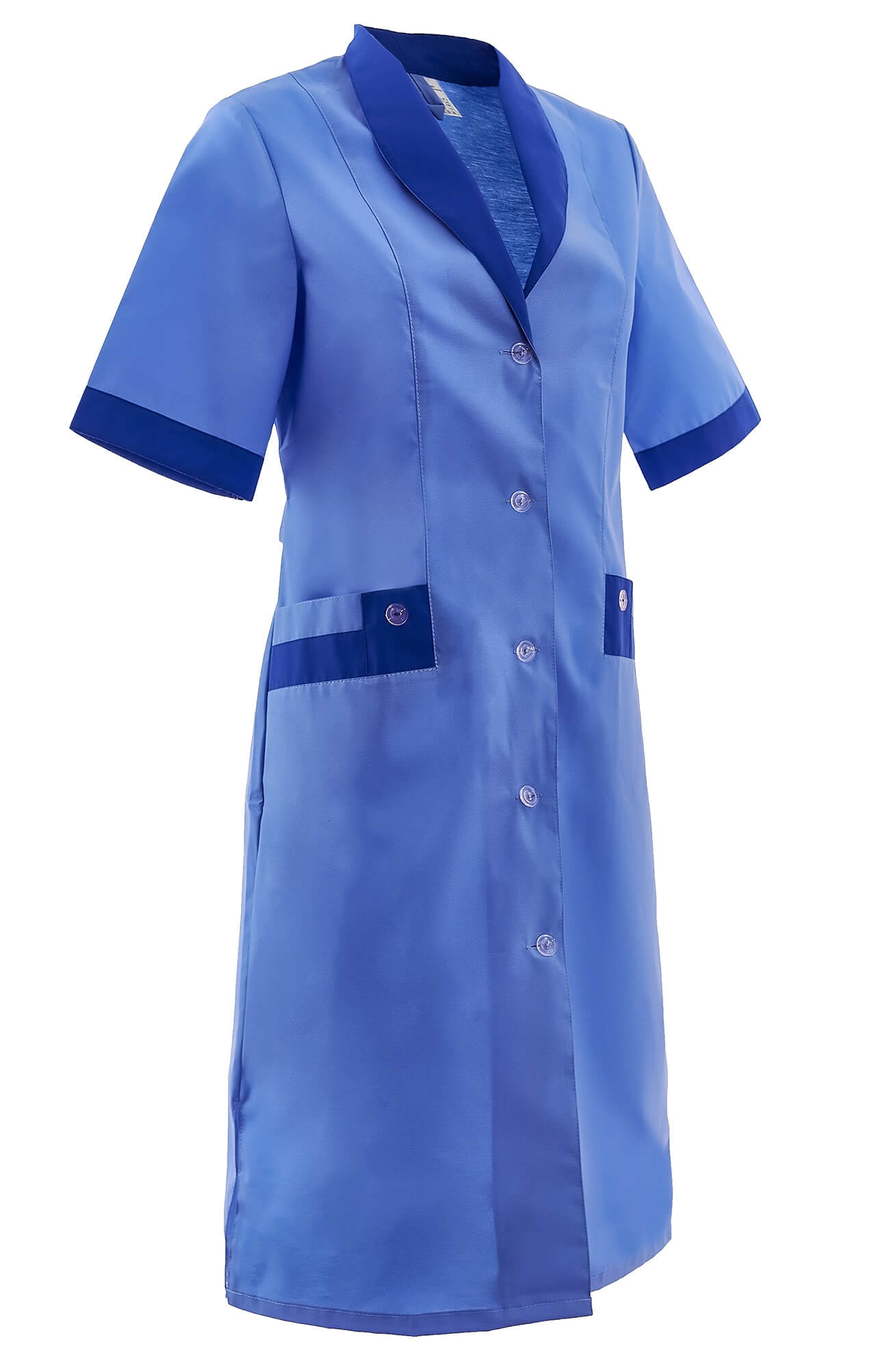 61745 Халат "Радуга" короткий рукав  Одежда для обслуживающего персонала  размер 46 Спецодежда  - Вид №2