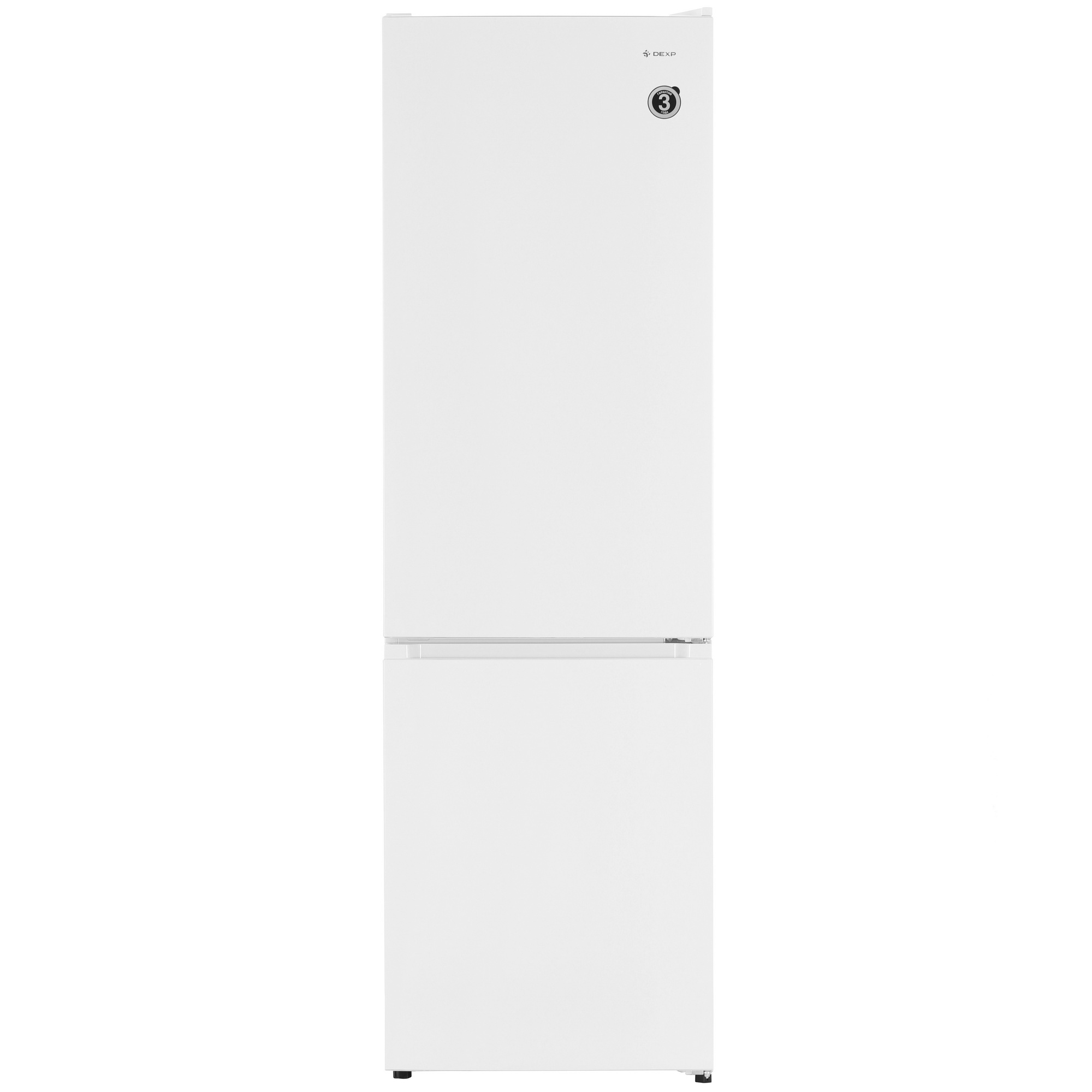 9124966 Холодильник с морозильником   DEXP B4-34AKA белый STDN-0057170 - Вид №2