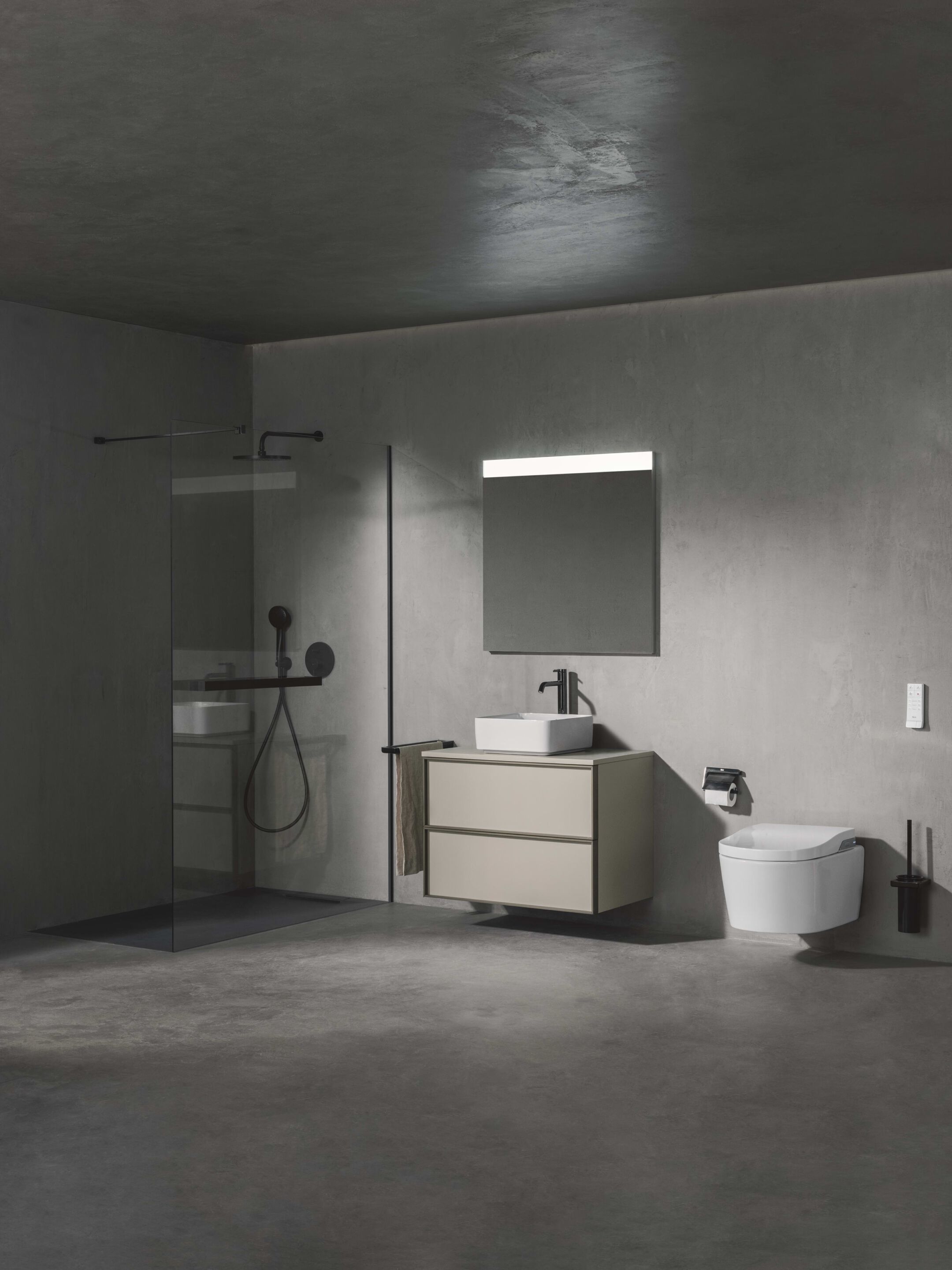 Керамическая столешница прямоугольная раковина Roca Inspira ARCH-00080317