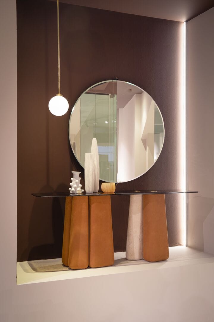 Стеклянная прямоугольная консоль Baxter Fany ARCH-00045471 - Вид №5