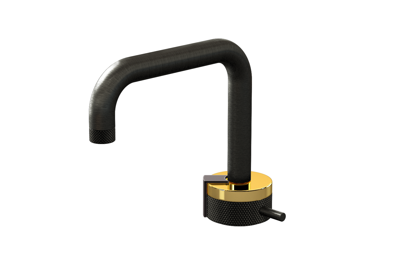 E-11500-R1AU-L2GM-BOX Однорычажный прогрессивный смеситель для раковины - излив 15,3см GRAFF MOD+