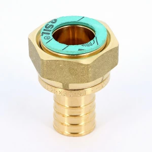 Муфта надвижная В с накидной гайкой бронзовая REHAU 25х1"