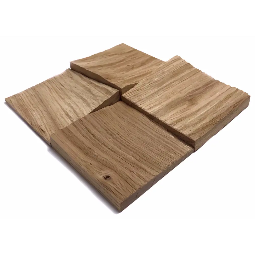 3D мозаика Arabesco колотый дуб 100x100 мм 72 шт. 0.72 м² 83986095 STLM-2058900  - Вид №1