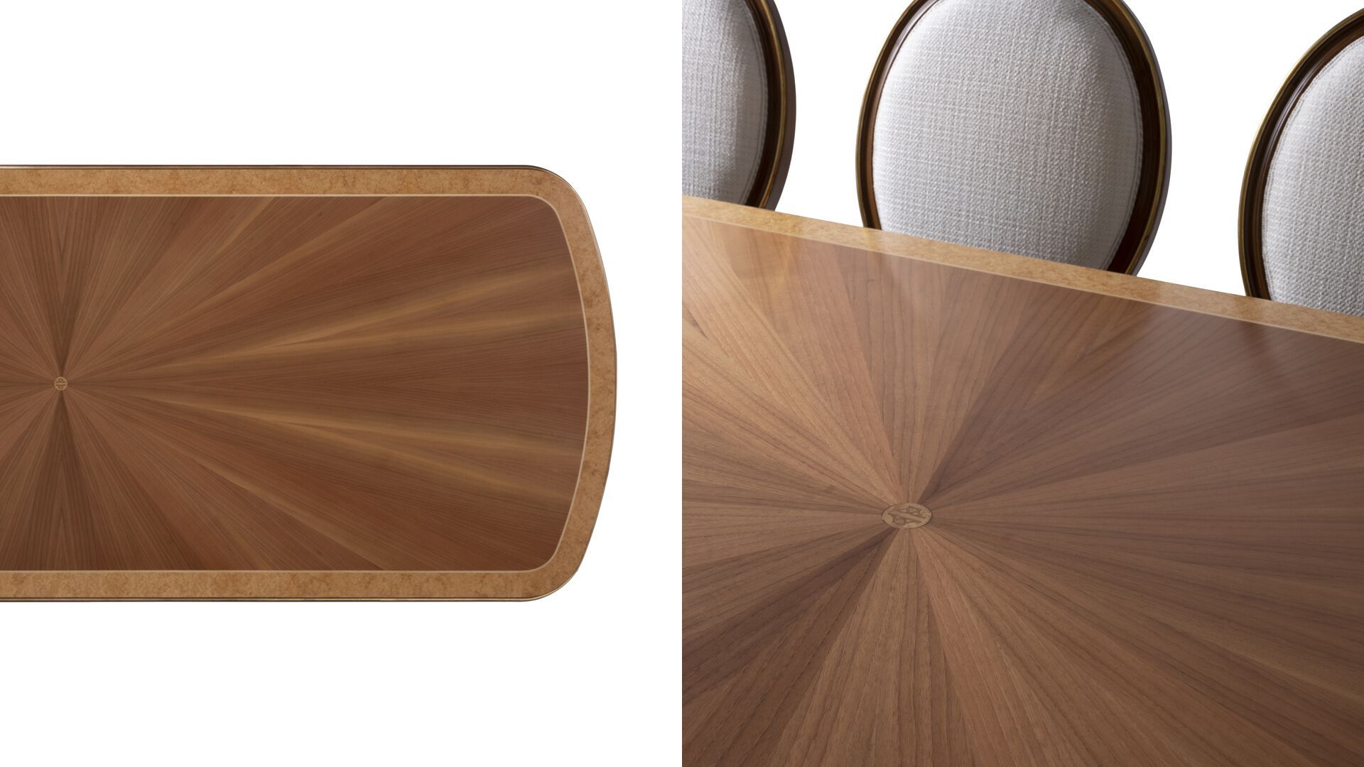 Инкрустированный деревянный прямоугольный стол ANGELO CAPPELLINI New Classic Interiors ARCH-00100634 - Вид №2