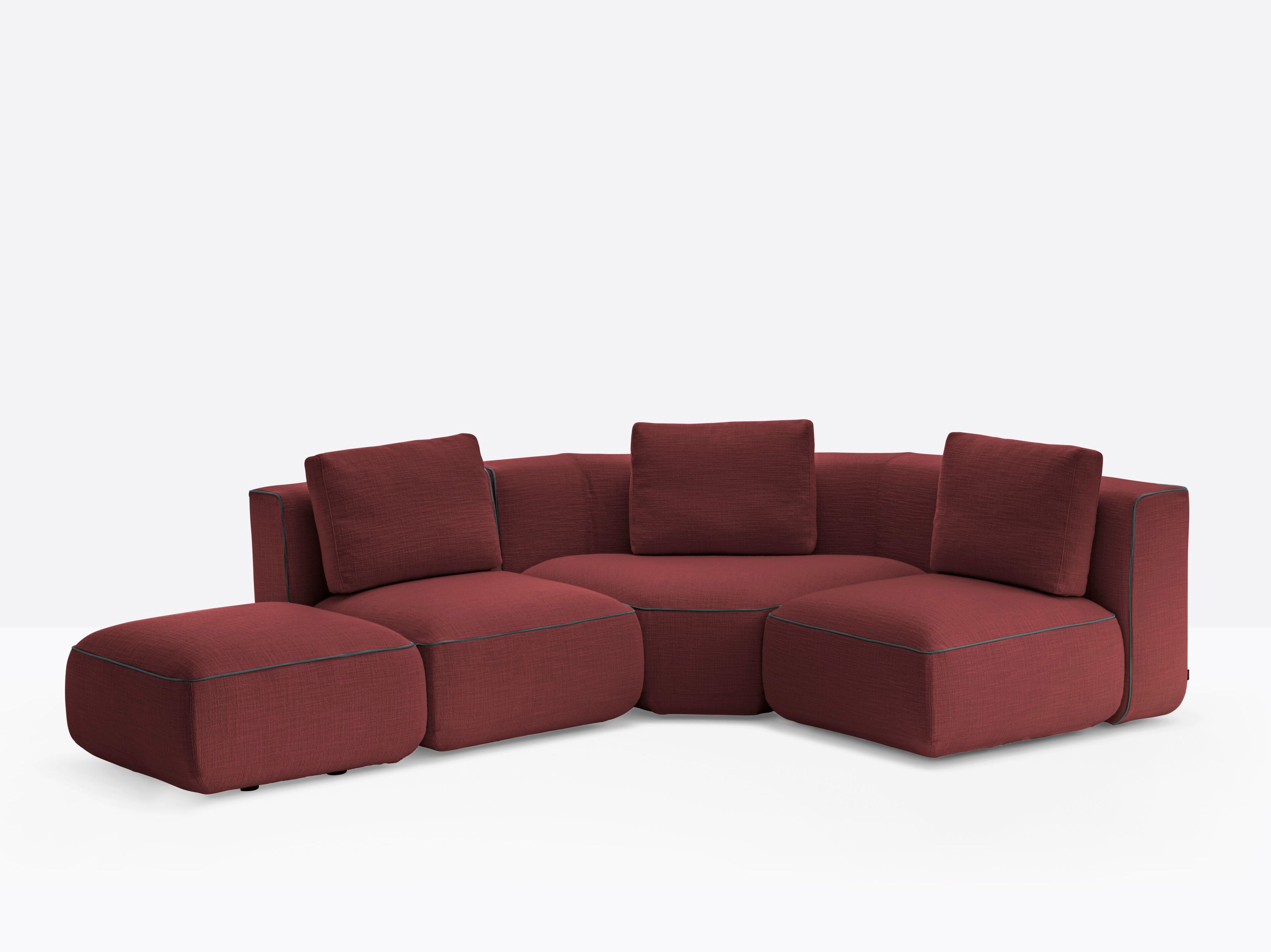 Угловой модуль 90° в пенополиуретане Pedrali Jeff ARCH-00150480 - Вид №2